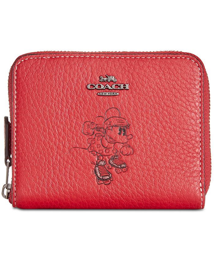Macys coach wallet sale shop