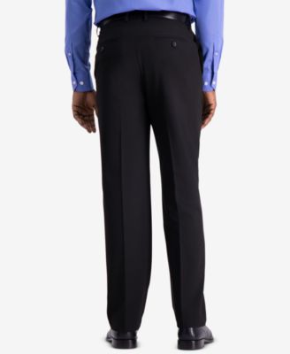 JMH Men's 4-Way Stretch Classic Fit Flat Front Dress Pant
