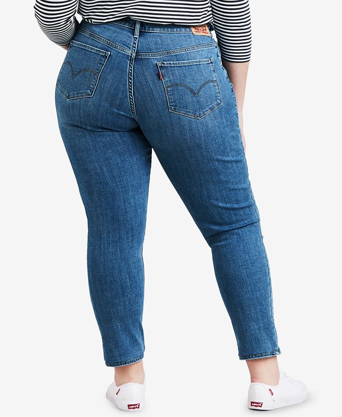 Levi's Plus Size 311 Distressed Shaping Skinny Jeans Macy's