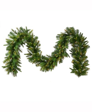 Vickerman 50' Cashmere Artificial Christmas Garland with 550 Warm White Led Lights