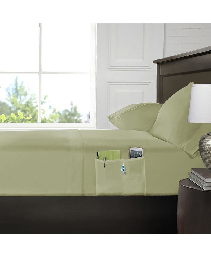 Cathay Home Inc. Smart Sheet with Pocket Twin 3 Pc Set Macy's