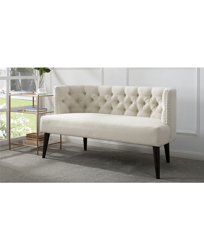 Jennifer Taylor Home Celine Tufted Settee Macy's