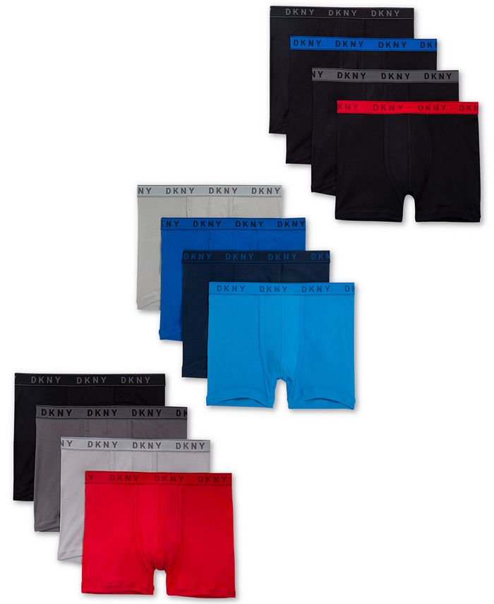 DKNY Men's 4-Pk. Cotton Boxer Briefs - Macy's