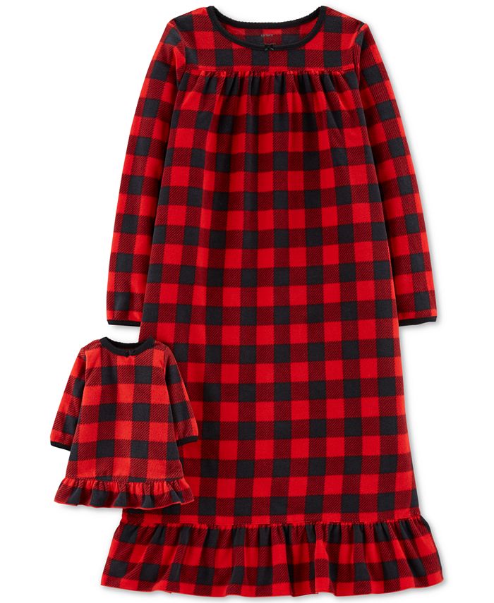 carters fleece gown