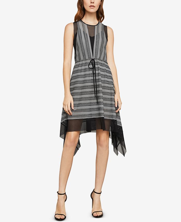 Bcbgmaxazria striped deals dress