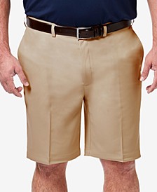 Men's Big & Tall Cool 18 PRO Classic-Fit Stretch Flat-Front 9.5" Shorts