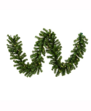 Vickerman 9' Douglas Fir Artificial Christmas Garland with 50 Warm White Led Lights