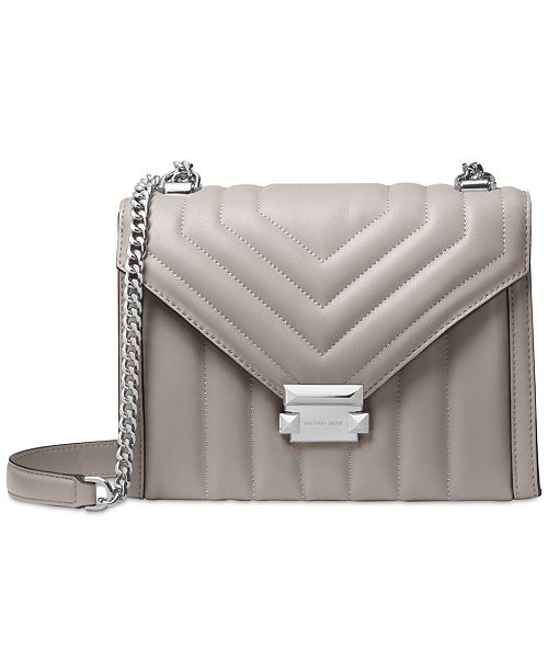 Michael Kors Whitney Quilted Leather Shoulder Bag - Handbags & Accessories - Macy&#39;s