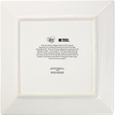 Precious Moments Giving Plate Serving Platter