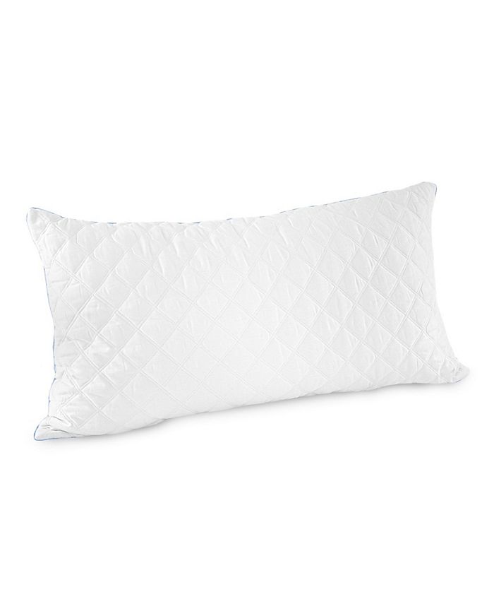 Quilted GelInfused Memory Foam Cluster King Pillow 2 Pack