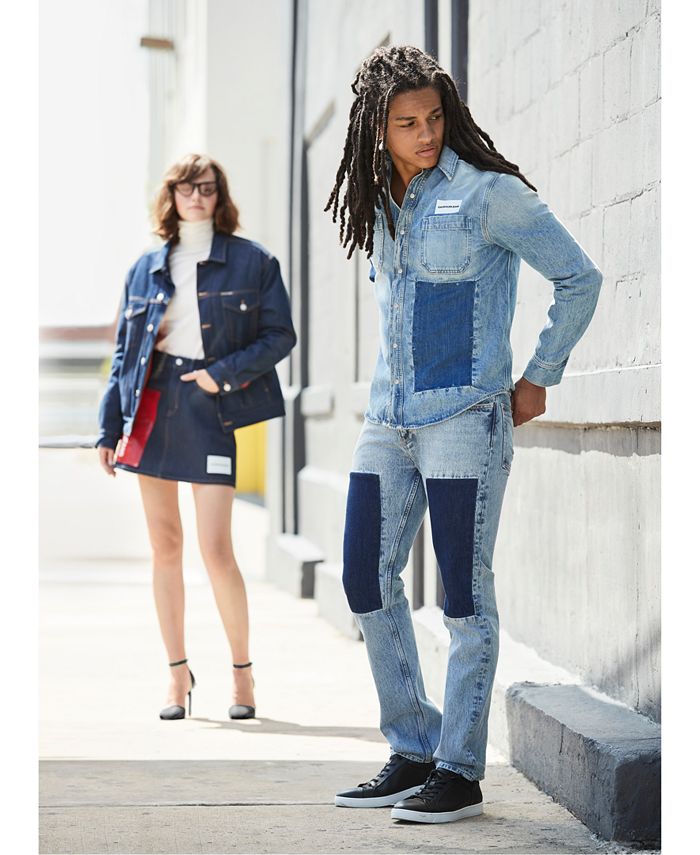Calvin Klein Jeans Cotton Denim Jacket - Macy's