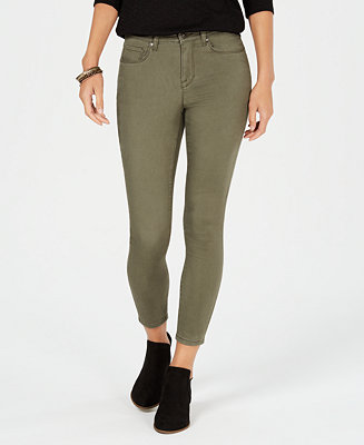 Style & Co Super-Skinny Brushed Ankle Jeans, Created for Macy's - Macy's