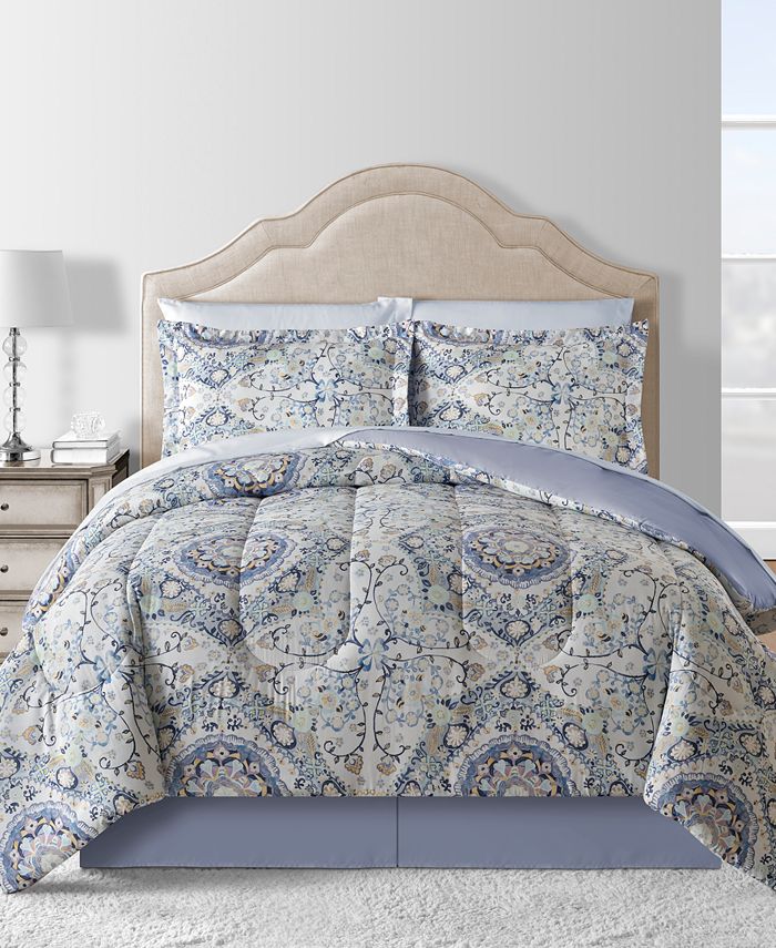Fairfield Square Collection CLOSEOUT! Eva 8Pc. Full Comforter Set Macy's