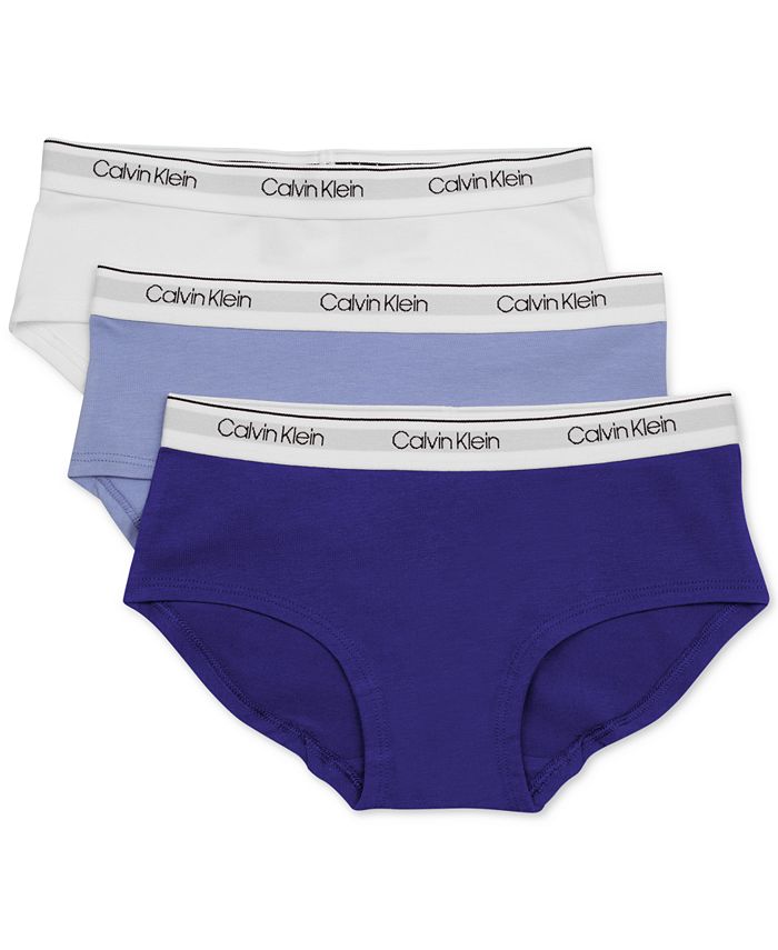Calvin Klein Little & Big Girls 3Pk. Hipster Underwear Macy's
