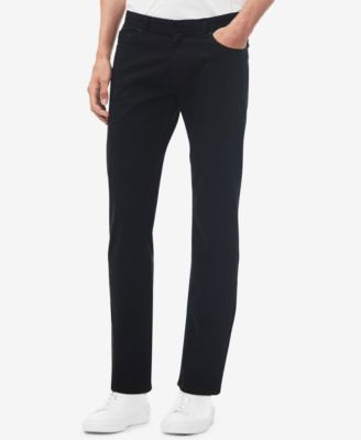 Calvin Klein - Men's Slim-Fit Cavalry Stretch Twill Pants