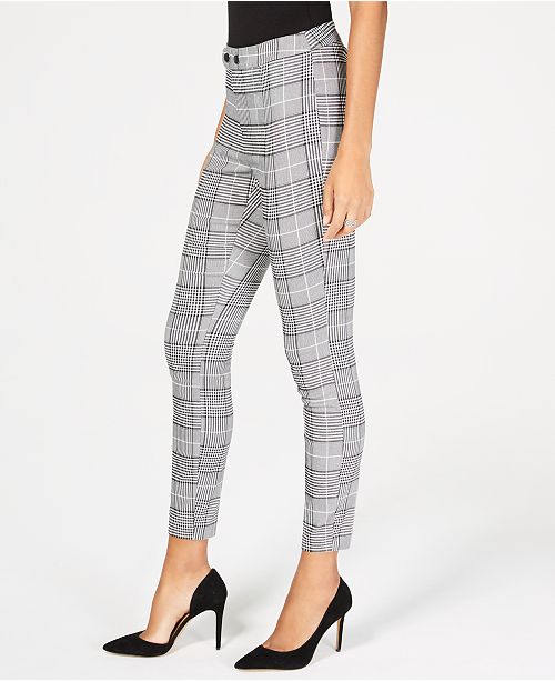Inc International Concepts Inc Plaid Skinny Pants Created For