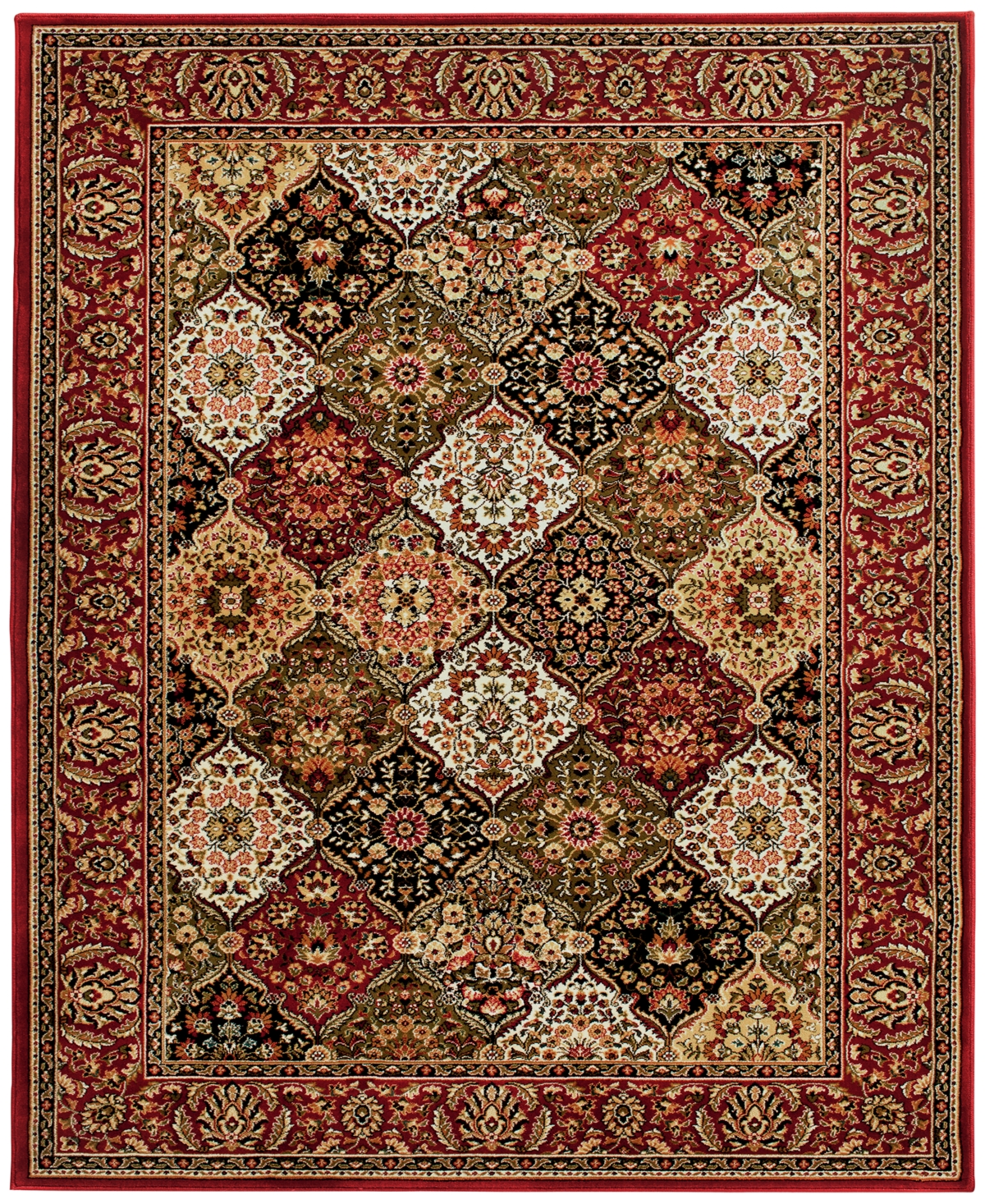 Km Home Sanford Panel Multi 5'3in x 7'7in Area Rug, Created for Macy's - Multi