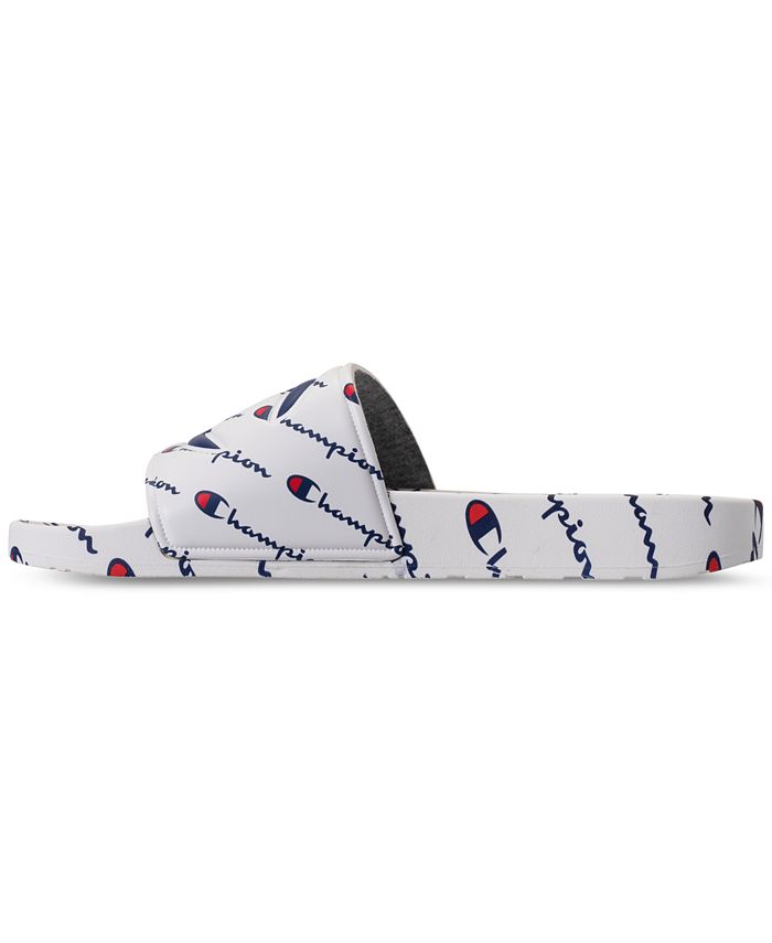Champion Boys' IPO Repeat Slide Sandals from Finish Line - Macy's