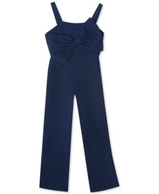 bow front jumpsuit