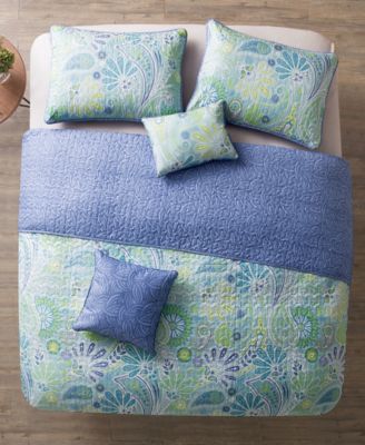 Harmony Reversible 5-Pc. Quilt Sets
