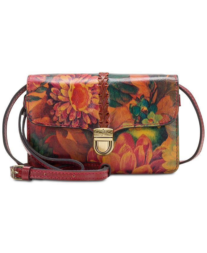 Patricia Nash Printed Bianco Braided Leather Crossbody Macy's