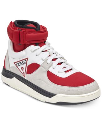 guess mens high top sneakers