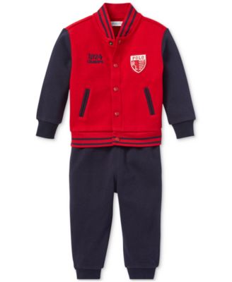 polo jacket and pants set