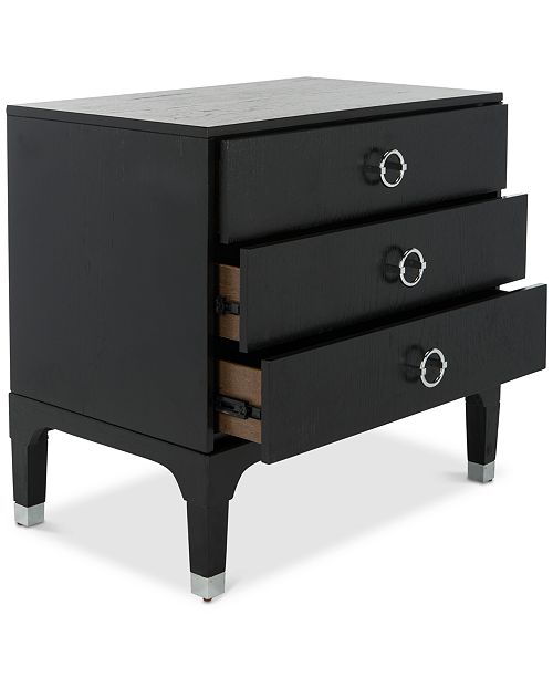 Safavieh Lorna 3-Drawer Nightstand, Quick Ship & Reviews ...
