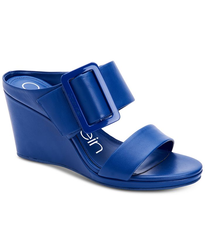 Calvin klein top brinlee wedge sandal