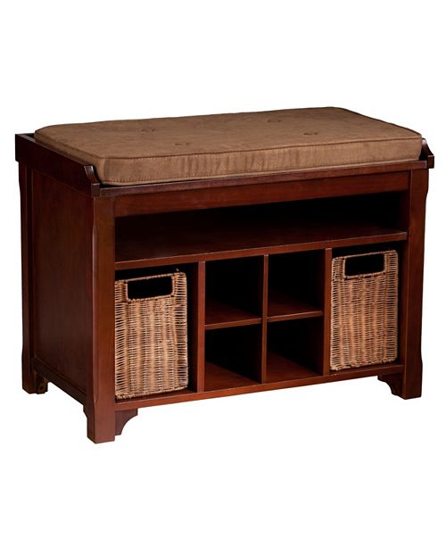 Southern Enterprises Flynn Storage Bench Reviews Furniture