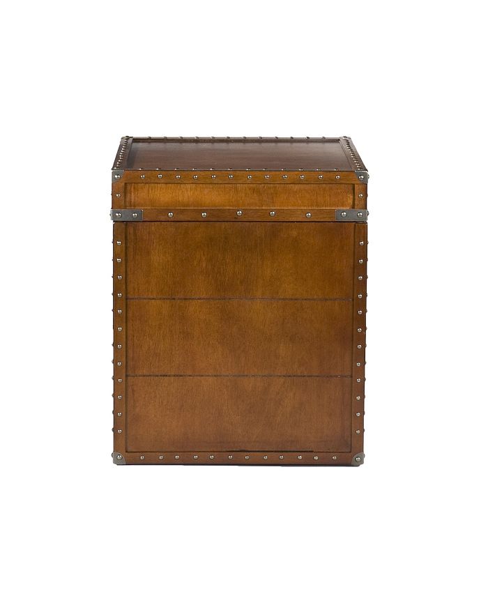 Southern Enterprises Steamer Trunk End Table Macy's