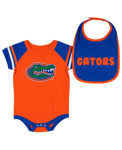 Colosseum Florida Gators Onesie Bib Set Infants 0 9 Months