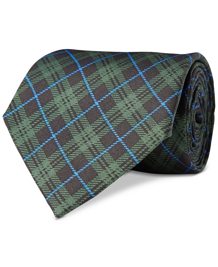 Lauren by Ralph Lauren Mens Men's Plaid Silk Tie Macy's