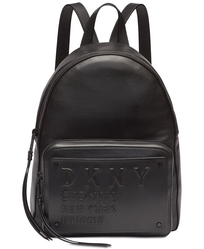 Dkny 10018 deals logo backpack