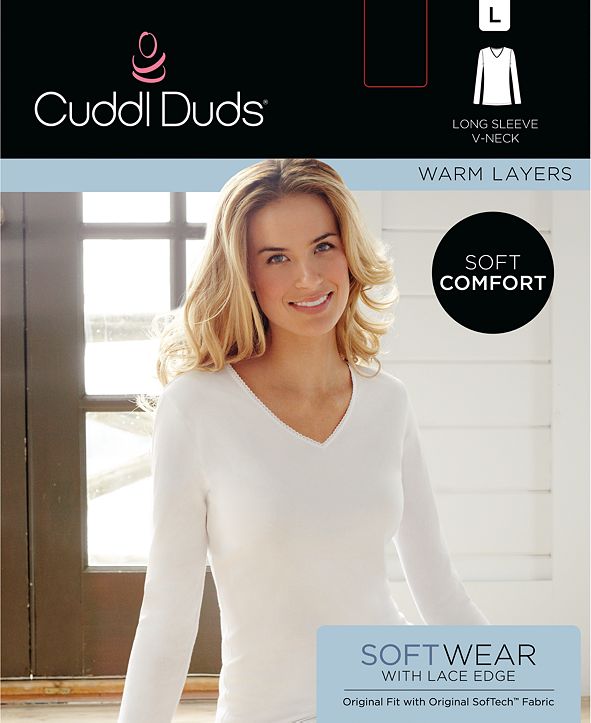 Cuddl Duds Softwear Lace Top & Reviews Bras, Panties & Lingerie