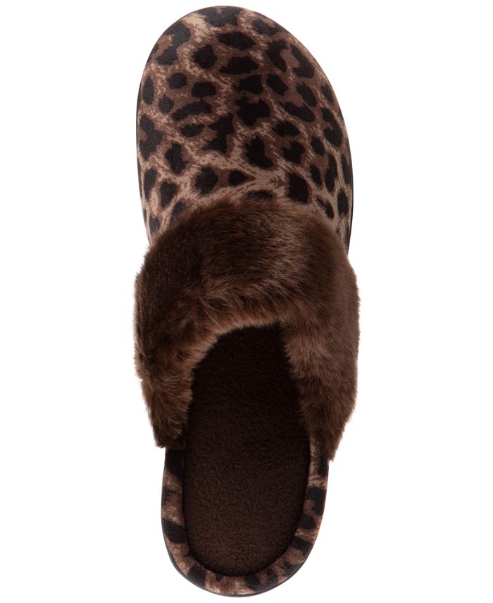 Isotoner Signature Women's Signature Velour Clog Slippers with Memory