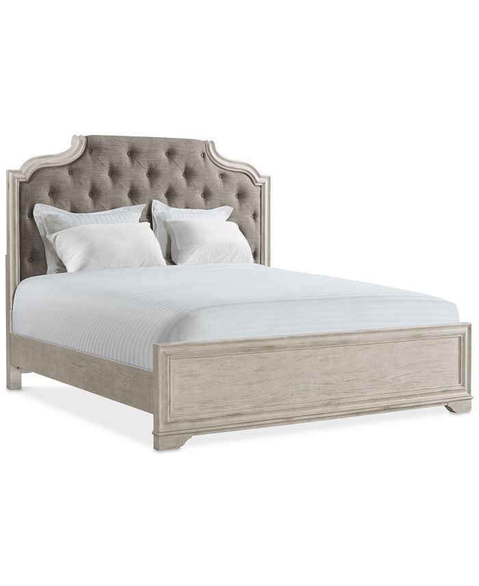 Furniture Closeout Hadley King Bed, Hadley Upholstered Panel Bed King