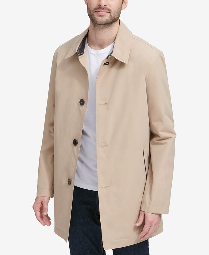 Cole Haan Men's Car Coat With Removable Liner & Reviews - Coats ...
