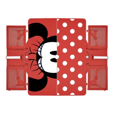 Minnie Mouse Picnic Table Portable Folding Table with Seats