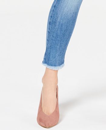 Flying Monkey Women's Ripped Skinny Jeans Blue Size 31