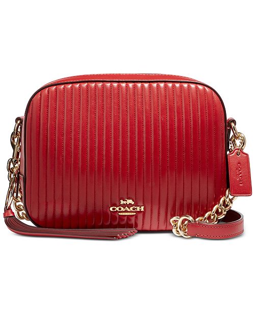 COACH Camera Bag in Quilted Leather & Reviews - Handbags & Accessories - Macy&#39;s