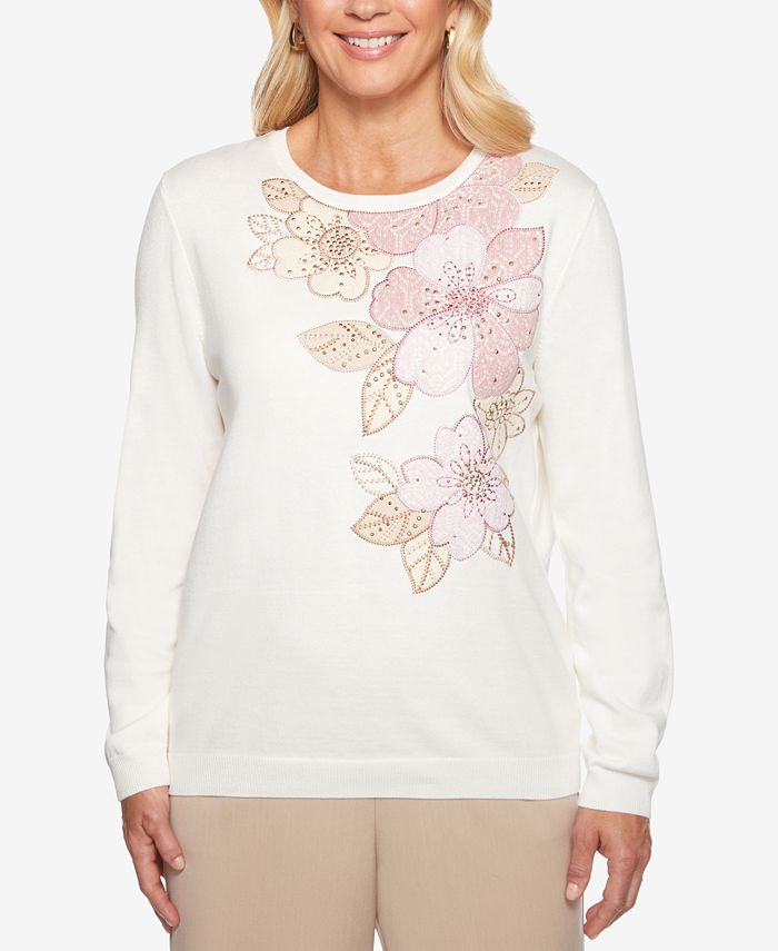 Pull Cardigan Alfred Dunner Sag Harbor - Taille Large Petite, Occasion Très Bon état