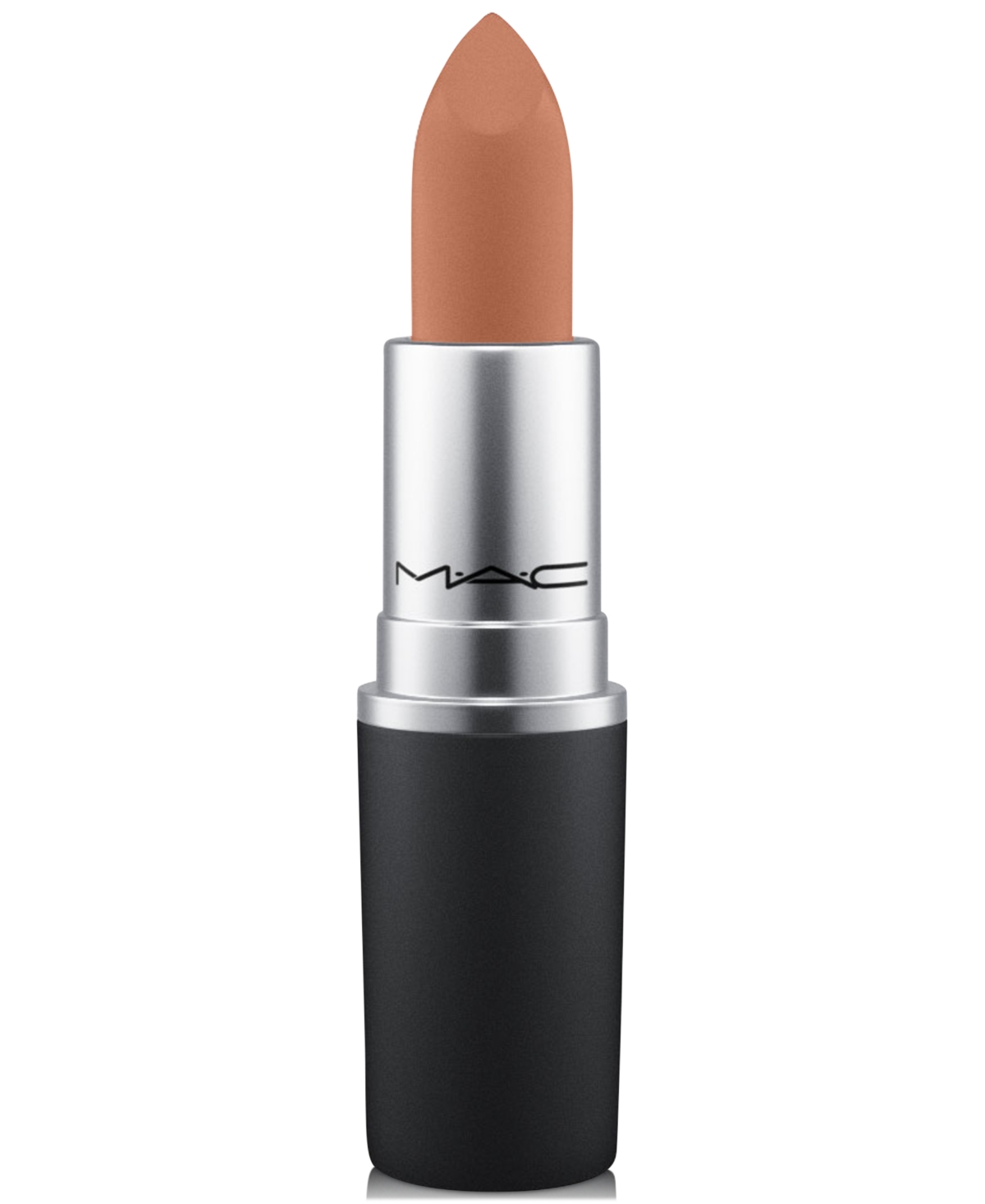 Mac Powder Kiss Lipstick In Impulsive (warm Brown)