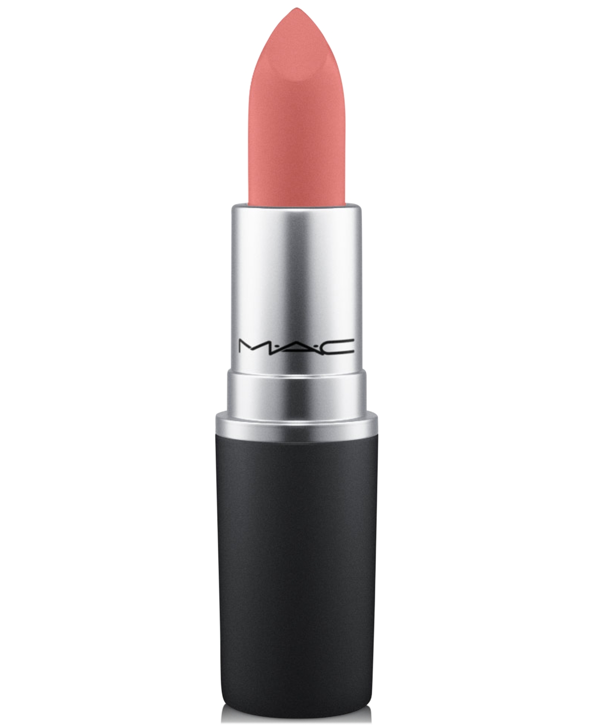 Mac Powder Kiss Lipstick In Mull It Over (dirty Peach)
