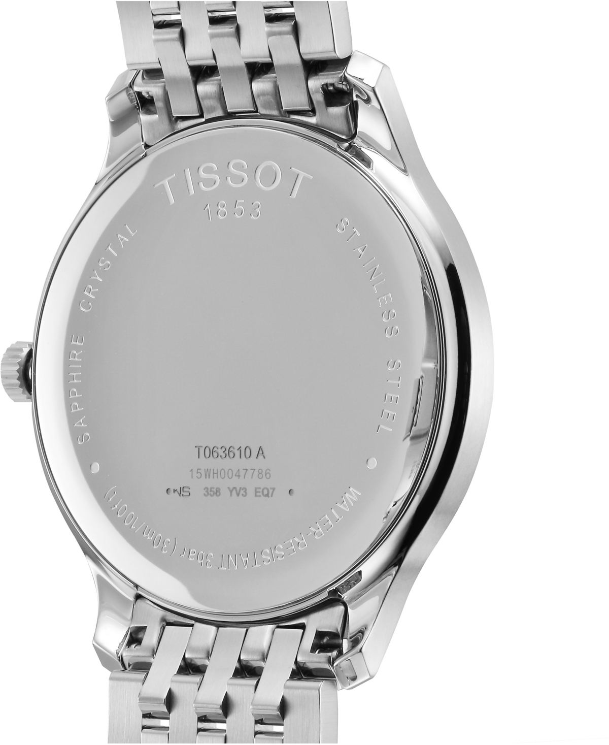 Shop Tissot Men's Swiss Tradition Stainless Steel Bracelet Watch 42mm In No Color