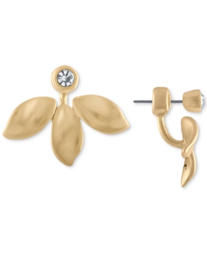 Rachel Rachel Roy Gold-Tone Crystal Petal Earring Jackets