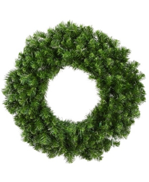 Vickerman 36  Douglas Fir Artificial Christmas Wreath  Unlit - Faux Fir Christmas Wreath - Seasonal Indoor Home Decor