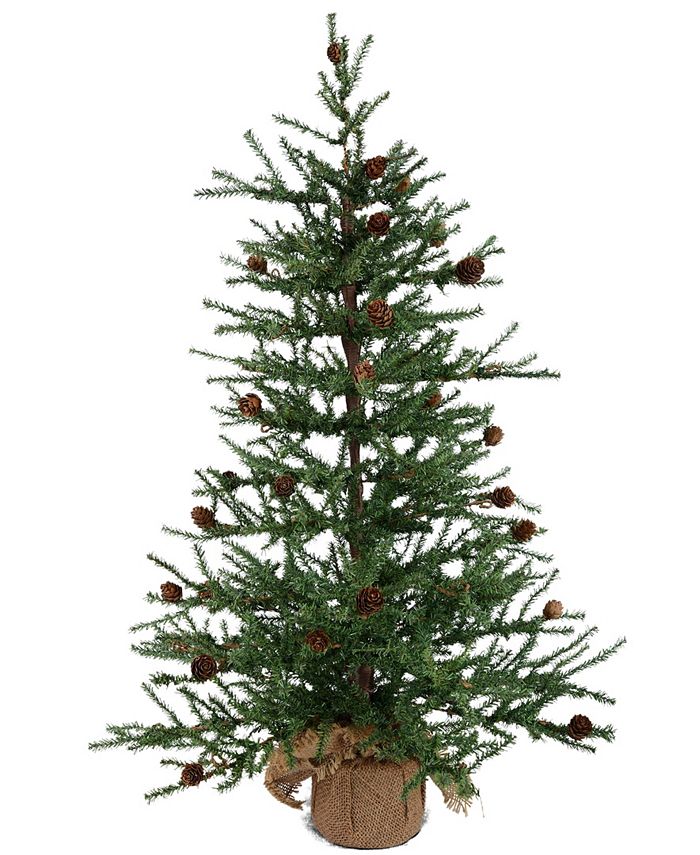 Vickerman 36" Carmel Pine Artificial Christmas Tree Unlit Macy's
