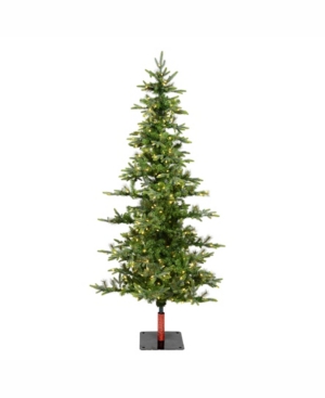Vickerman 7' Shawnee Fir Artificial Christmas Tree With 350 Warm White Led Lights In Green