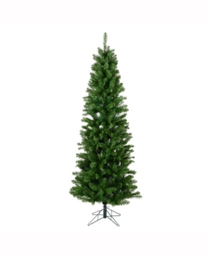 Vickerman 9.5' Salem Pencil Pine Artificial Christmas Tree Unlit In Green
